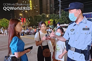 开封警方开展夏夜治安巡查宣防集中行动