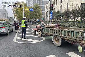 河南交警明确:进城卖瓜菜车辆误入限行区不予处罚