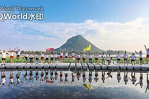 华山脚下“跑步团”跑出健康人生
