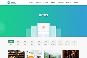 微信小程序开发代理展示销售网站源码(手机同步)产品介绍_织梦模板