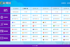 彩票导航站源码/彩票网站测速系统源码