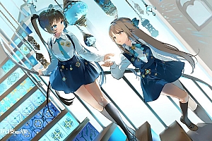 好看的姐妹动漫壁纸高清下载