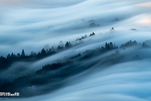 大雾意境图片高清壁纸桌面