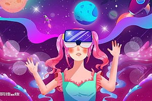 元宇宙卡通桌面壁纸