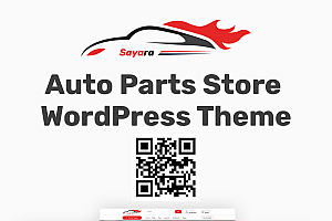 Sayara v1.1.8 – 汽车配件外贸在线商城 WooCommerce WordPress 主题