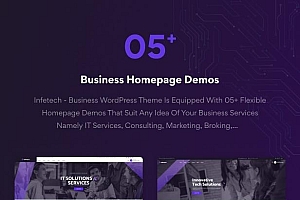 Infetech v1.0.3 – IT 服务 WordPress 主题