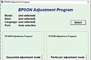 爱普生（EPSON）打印机 L380 L383 L385 L485 喷墨一体机 废墨计数清零软件