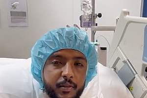 沙特后卫沙赫拉尼报平安:我很好 王储用私人飞机帮他转院