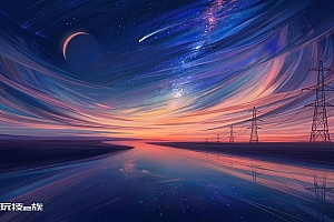 好看的梦幻插画桌面壁纸