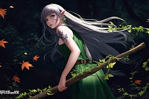 精灵美女壁纸图片