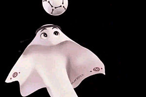 冰墩墩设计师评卡塔尔世界杯吉祥物:可运动可踢球有中东特色