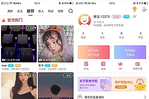 UI非常漂亮的数诚1对1直播+双端源码