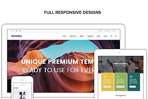 Tentered v2.3 – 多用途 WordPress 主题
