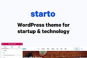 Starto v2.1.2 – Saas 软件启动 WordPress主题