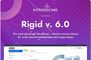 Rigid v6.0.0 – WCFM 多供应商市场和单一商店的 WooCommerce 主题