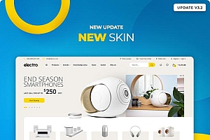 Electro Electronics Store WooCommerce Theme v3.3.0 – WordPress 电子商店 WooCommerce 主题