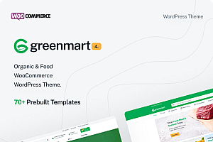 GreenMart v4.0.9 – 有机和食品 WooCommerce WordPress 主题