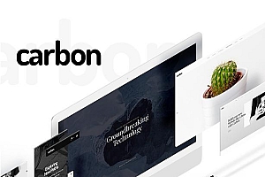 Carbon v2.9.1 – 清洁最小的多用途 WordPress 主题