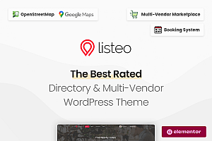 Listeo v1.8.22 – 带有预订的目录和列表 – WordPress 主题