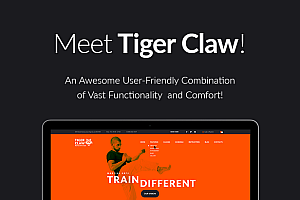Tiger Claw v1.1.5 – 武术学校和健身中心 WordPress 主题