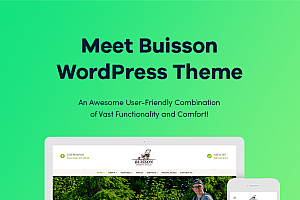 Buisson v1.1.4 – 园艺和园林绿化服务 WordPress 主题