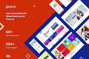Puca v2.5.3 – 优化的移动 WooCommerce 主题