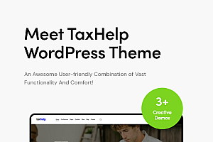 Tax Help v2.0 – Finance & Business Accounting Adviser WordPress 主题