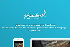 Handart v1.0.7 – WooCommerce WordPress 的手工制作主题