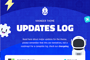 Vikinger v1.9.9 – BuddyPress 和 GamiPress 社交社区主题