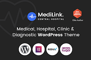 Medilink v1.6.6 – 健康与医疗 WordPress 主题