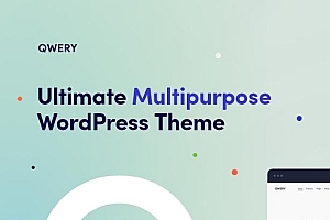 Qwery v1.5.0 – 多功能商务 WordPress 主题 + RTL