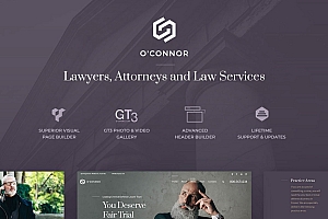 Oconnor v1.6.0 – 法律、律师主题