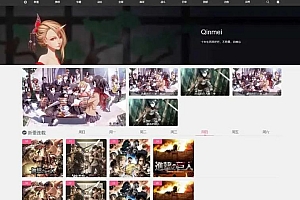 wordpress视频主题qinmeiV3.0主题模板源码