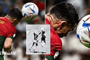 C罗自称是进球者!微笑拍头:我碰到了球 网友:换发型吧