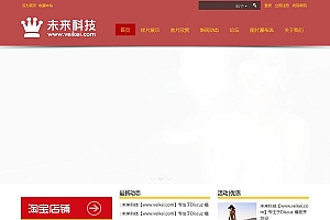 婚纱摄影欧美时尚版 X3 Discuz模板商业版-GBK