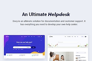 Docy v2.1.2 – 文档和知识库 WordPress 主题与帮助台论坛