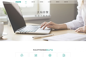 Thinkphp内核app分发系统大仙分发平台源码