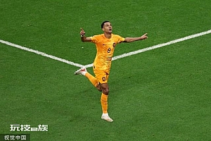 荷兰2-0战胜卡塔尔头名出线 23岁小将三场连续破门