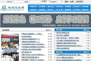 洗涤行业门户网站程序源码
