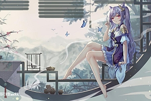 原神刻晴动漫壁纸