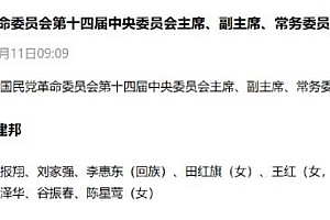 冯巩再度当选民革中央副主席 2005年加入中国共产党