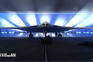 美国最新隐形轰炸机首次公开,可执行核打击任务