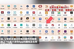 手机里出现这些APP立刻删除:“盗版”APP图标汇总