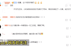 妈妈为女儿织上百件毛衣价值百万  分分钟实现毛衣自由也太幸福了吧!