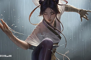 功夫动漫美女壁纸