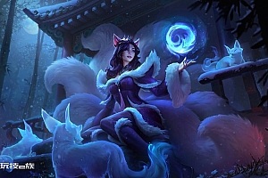 暗影妖狐阿狸英雄联盟高清壁纸