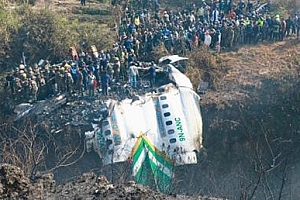 尼泊尔客机坠毁 机上72人全部遇难 涉事机型频发空难
