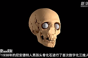 4万年前8岁男孩容貌再现!他长这样,快来看看吧!