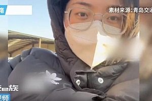 女大学生放寒假在路边帮爸爸卖牛肉:真切感受到父母不易