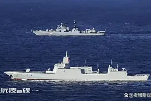 继续“下饺子”,2022年中国海军新造舰艇吨位依然位居世界之冠的!